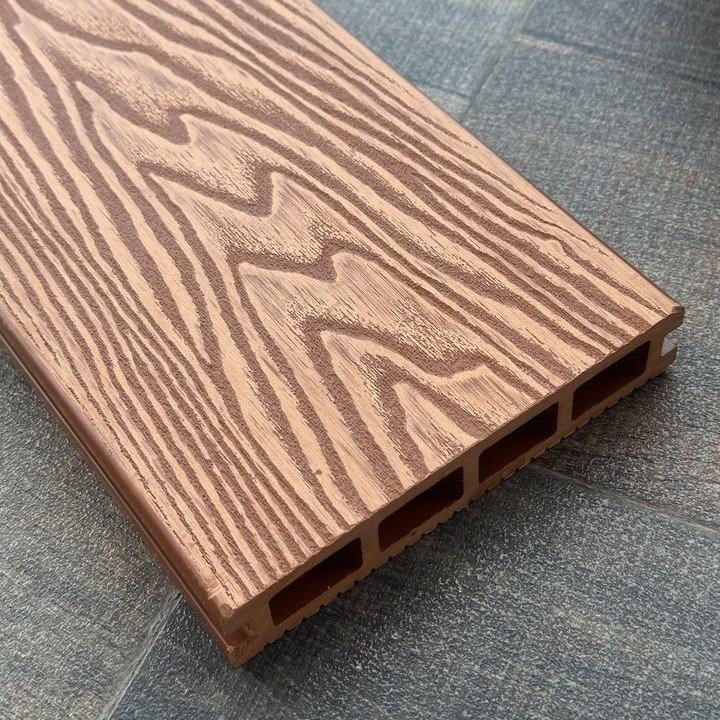 140*25mm Outdoor WPC Floor factory